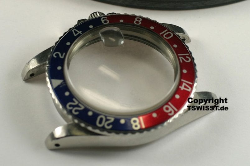 Rolex 16750 Case Glas Lupe