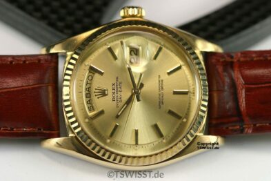 Rolex 1803 Vintage YG Day-Date mit Papieren