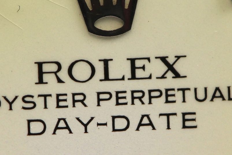 Prototyp Zifferblatt Rolex Day-Date