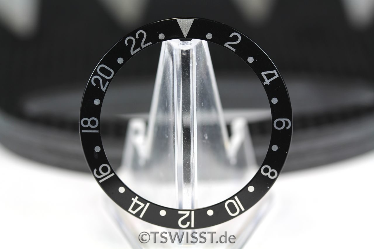 Allblack inlay Rolex GMT 1675