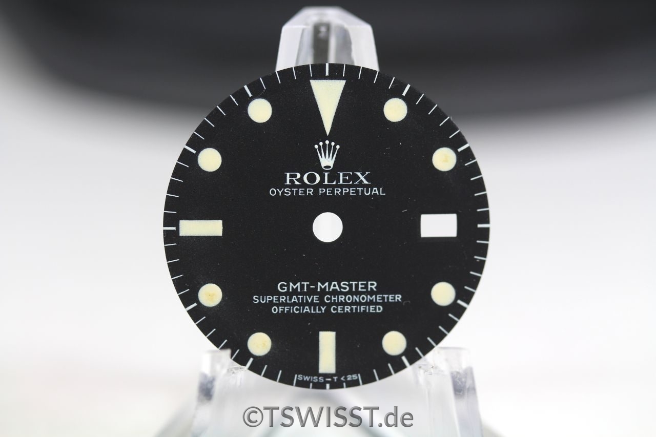 Rolex GMT 1675 dial
