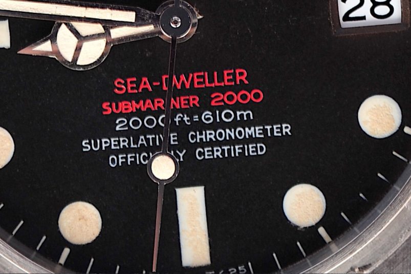 1665 MKII dial pl hands