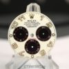Rolex white arab dial yellowgold daytona