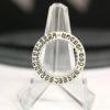 Rolex date disk white