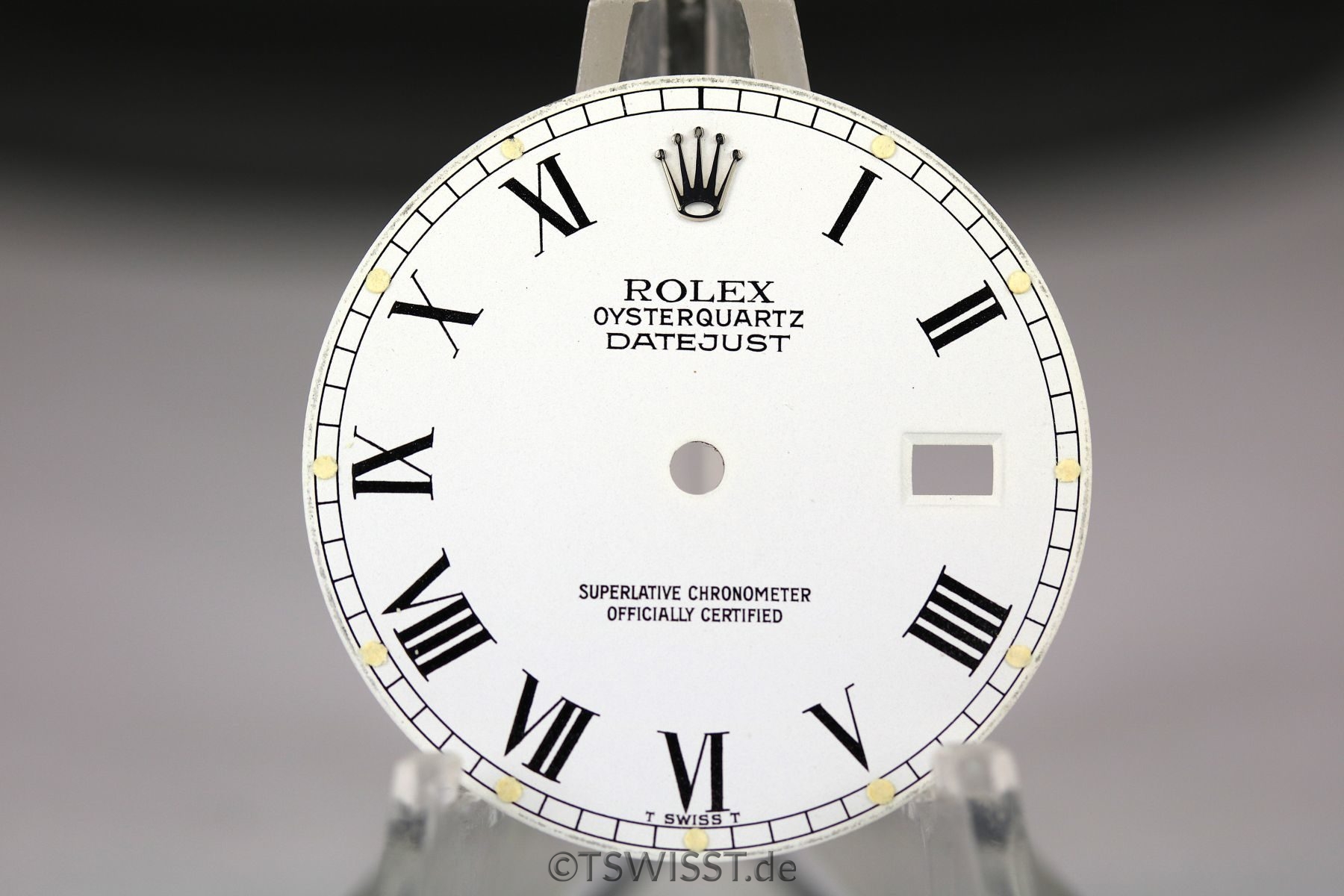 Rolex Oysterquartz dial