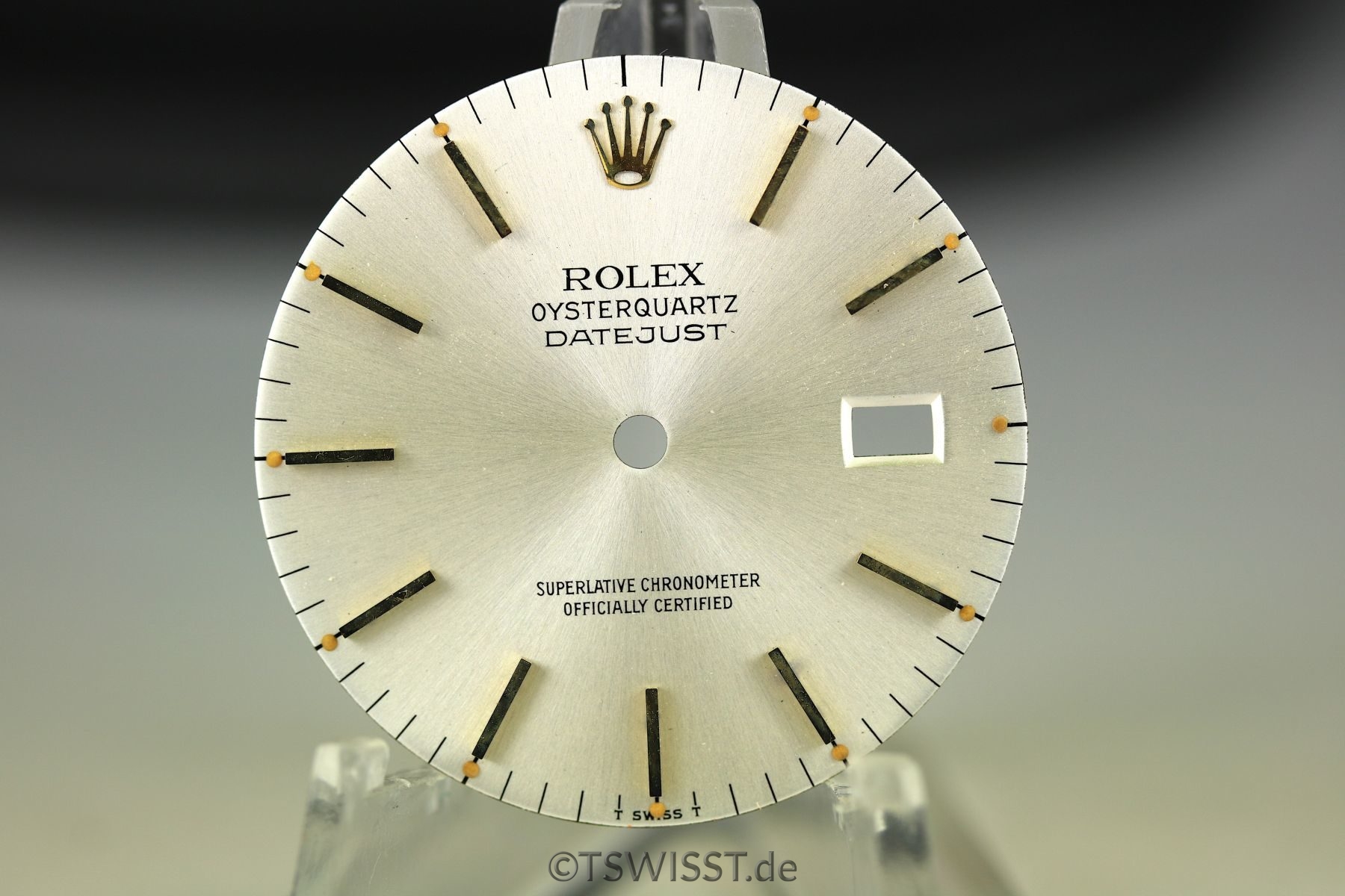 Rolex Oysterquartz dial