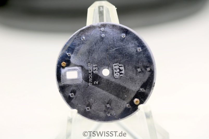 YM platinum dial