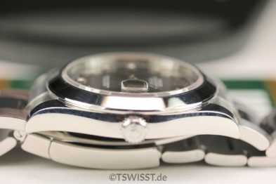 DJ II dark rhodium diamond