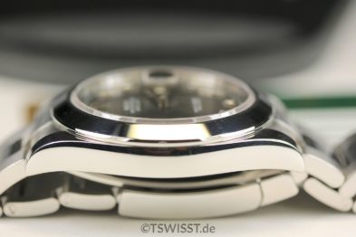DJ II dark rhodium diamond