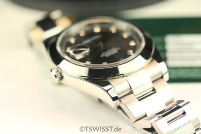DJ II dark rhodium diamond