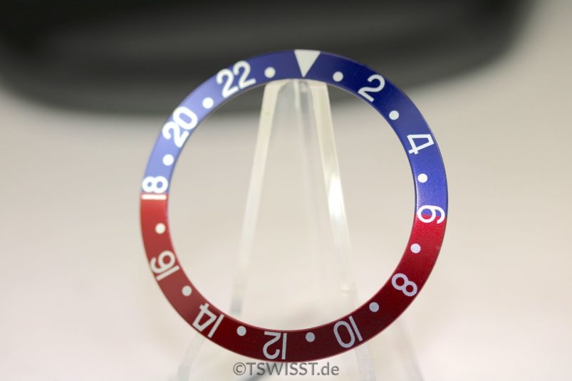 Rolex GMT 1675 red back inlay