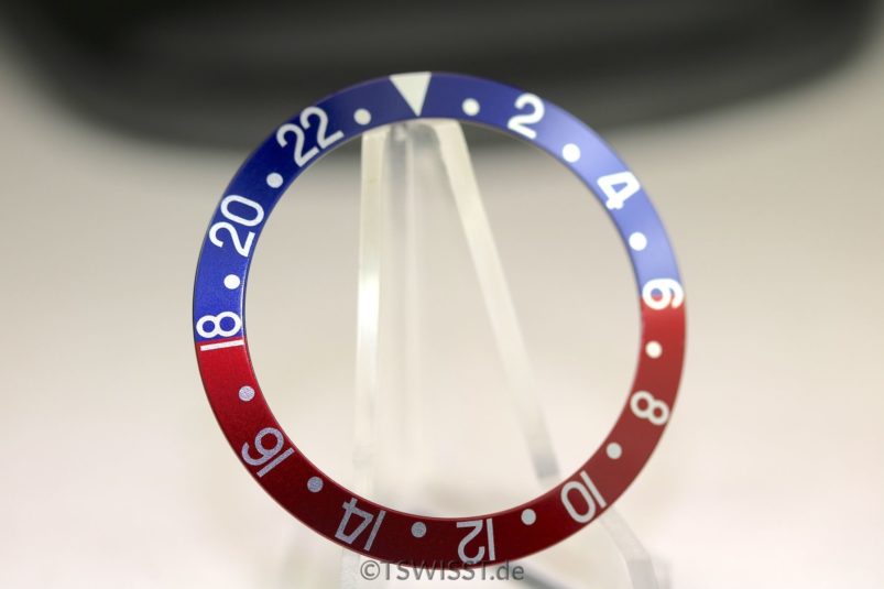 Rolex GMT 1675 red back inlay