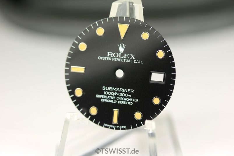 Rolex Submariner pumkin dial & hands