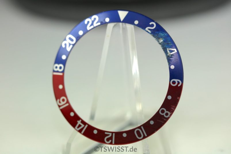 Rolex GMT 1675 inlay red back