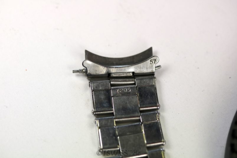 Rolex bracelet 7205 ; 57 endinks