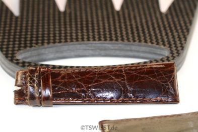 Rolex Crocodile leather bracelet