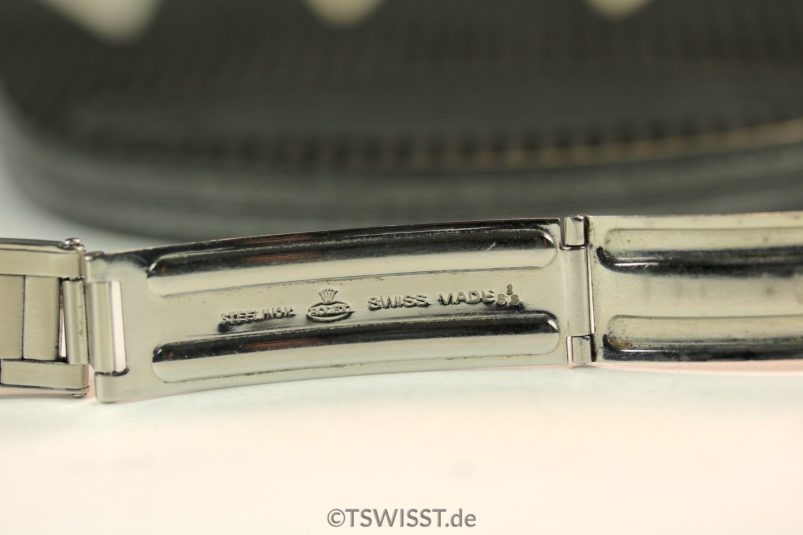 Rolex riveted spring loaded bracelet 7205