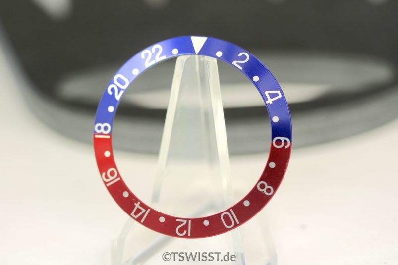 Rolex GMT 1675 pepsi inlay