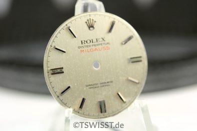 Rolex Milgauss 1019 dial