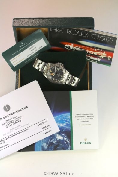 Rolex 1655 service