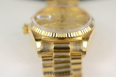 Rolex 18038 with gold bracelet