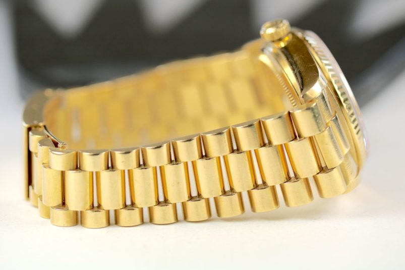 Rolex 18038 with gold bracelet