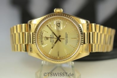 Rolex 18038 with gold bracelet