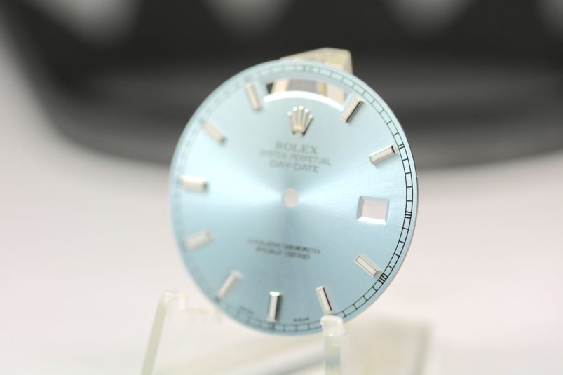 Rolex Day Date II ice blue dial