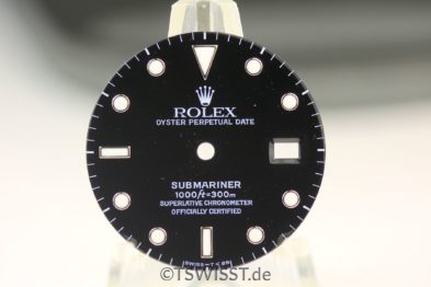 Rolex 16610 dial