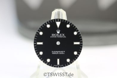 Rolex 14060 dial