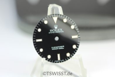 Rolex 14060 dial