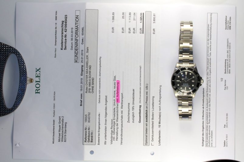 Rolex 1665 Tiffany