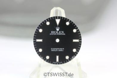 Rolex 14060 dial