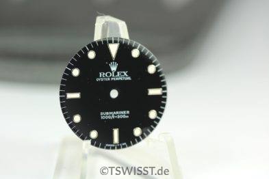 Rolex 14060 dial