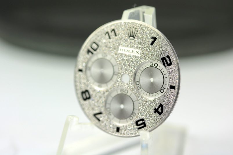 Rolex full pavee dial Daytona