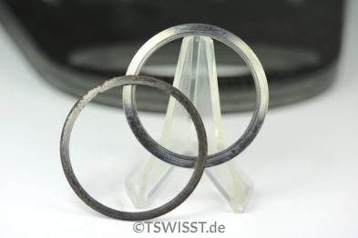 Rolex GMT 1675 glas holderring & friction wheel