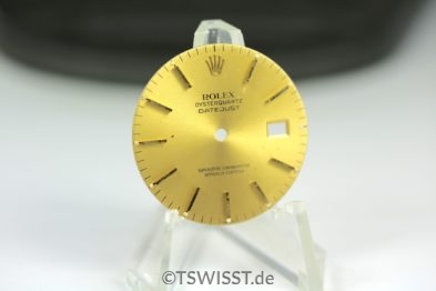 Rolex Oysterquartz dial