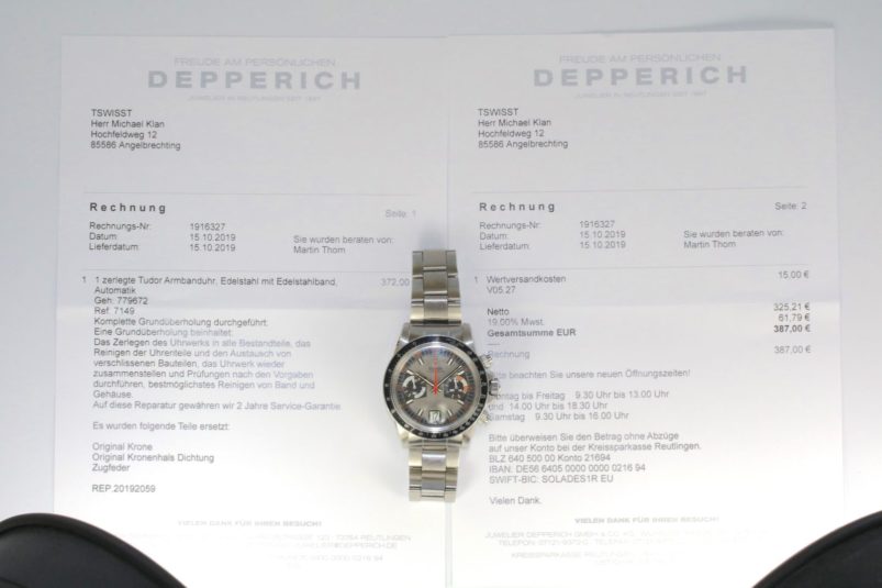 Tudor 7149 service