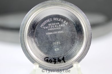 GMT 1675 case back