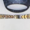 Rolex two tone riveted bracelet
