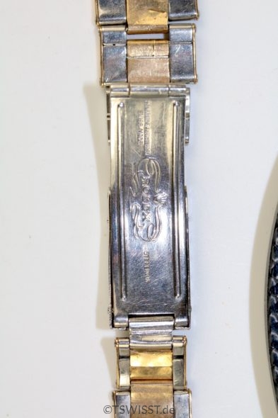 Rolex two tone riveted bracelet