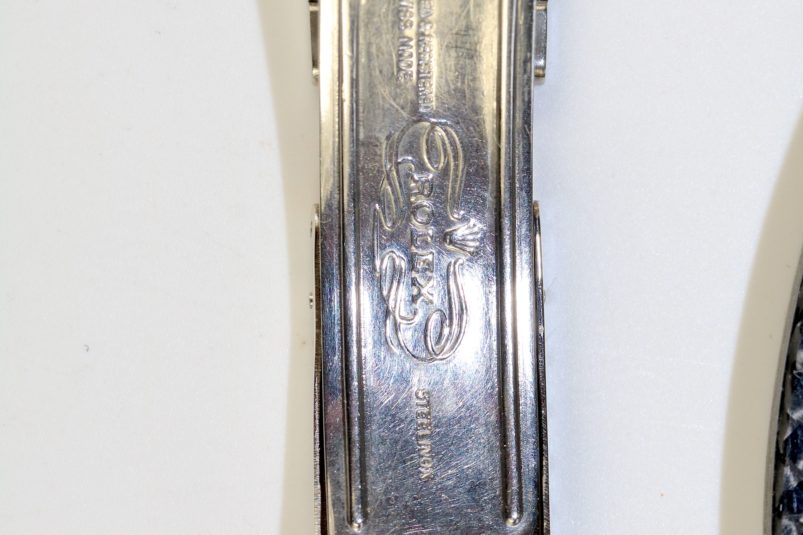 Rolex two tone riveted bracelet