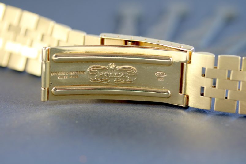 Rolex gold jubilee bracelet