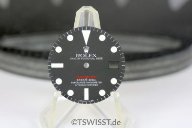 Rolex Single red 1665 dial