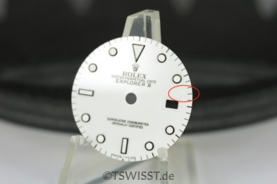 Rolex 16570 dial