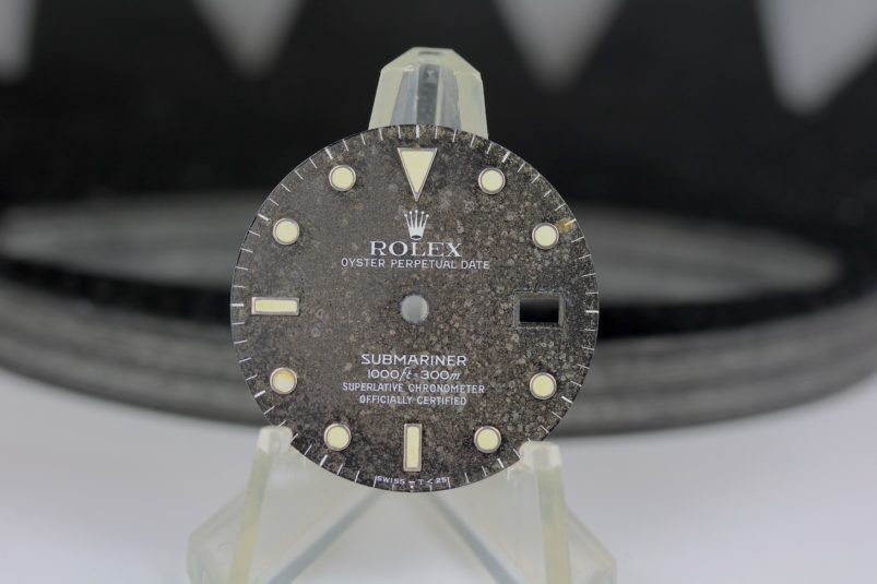 rolex brown tropical 16610 16800 dial