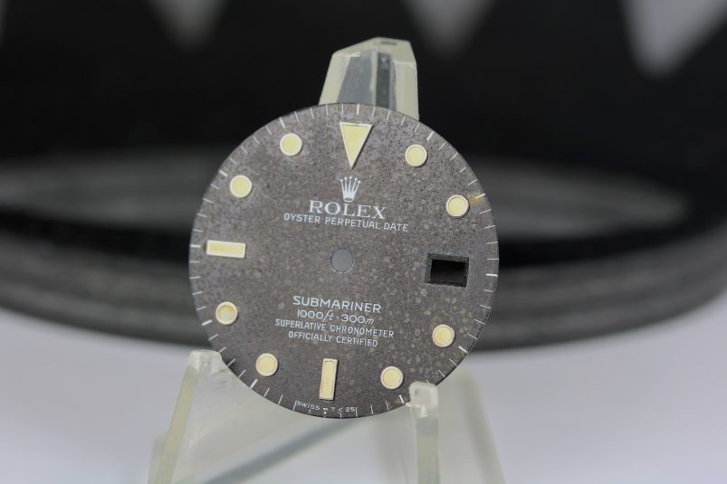 rolex brown tropical 16610 16800 dial