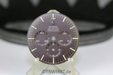 Omega brown dial / braunes Zifferblatt und Zeiger für Speedmaster 145.012