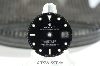 Rolex 16610 dial