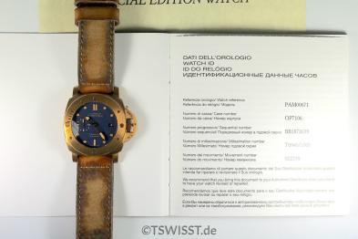 PAM 671 Bronzo full set